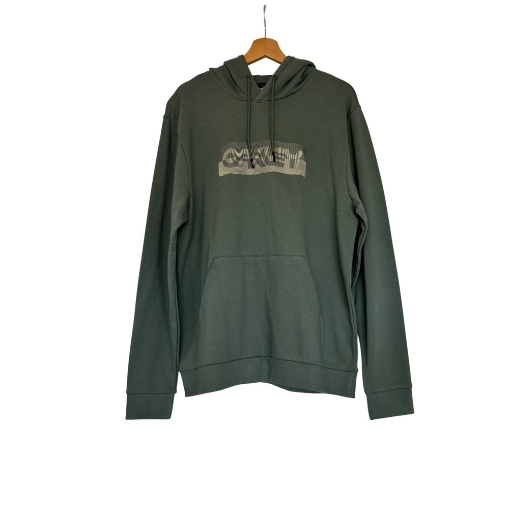 Oakley Duality B1B‎ PO Hoodie Aviator Green Mens Large NWT Lightweight